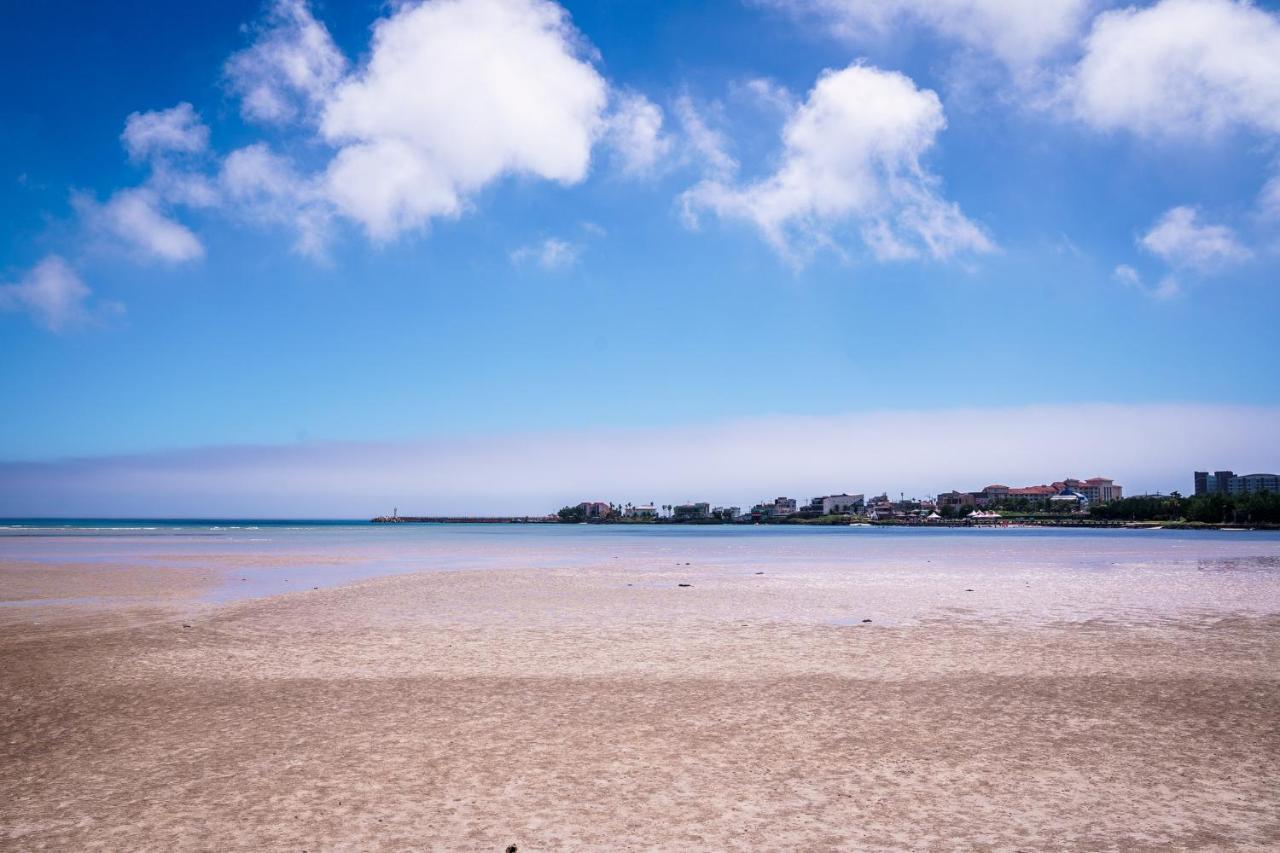 مدينة سيوجويبو Jeju Joa Log Pension المظهر الخارجي الصورة